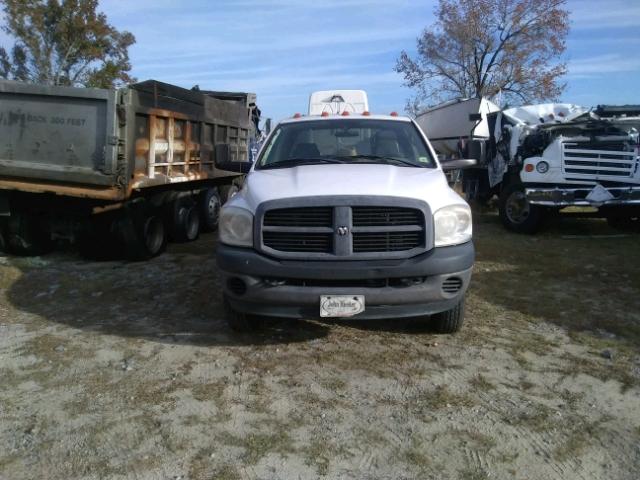 3D6WH48A57G763574 - 2007 DODGE RAM 3500 S WHITE photo 9