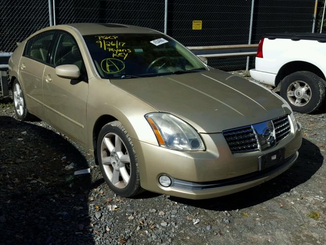 1N4BA41E14C886685 - 2004 NISSAN MAXIMA SE GOLD photo 1