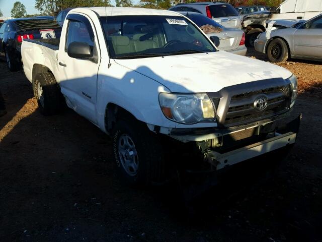 5TENX22N29Z664688 - 2009 TOYOTA TACOMA WHITE photo 1