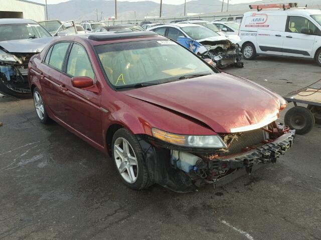 19UUA66285A029159 - 2005 ACURA TL RED photo 1