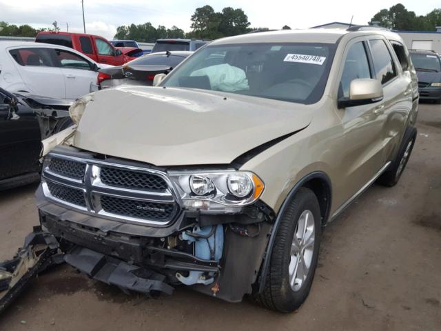 1D4SD4GT1BC692603 - 2011 DODGE DURANGO CR GOLD photo 2