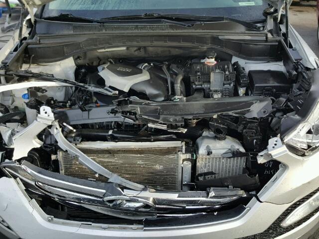 5XYZW3LA2DG081546 - 2013 HYUNDAI SANTA FE S Gümüş foto 7