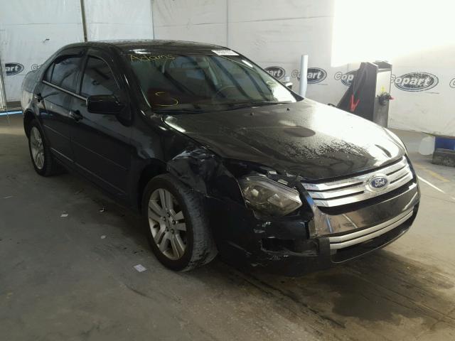 3FAFP08126R116267 - 2006 FORD FUSION BLACK photo 1