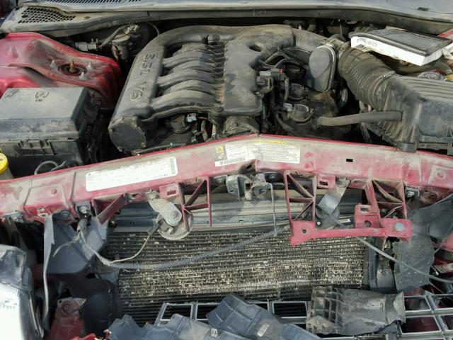 2C3LA53V09H571483 - 2009 CHRYSLER 300 TOURIN RED photo 7