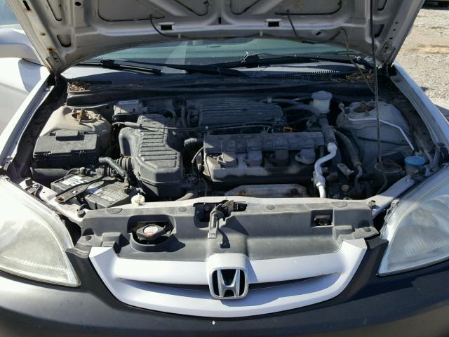 1HGEM22523L058923 - 2003 HONDA CIVIC LX SILVER photo 7