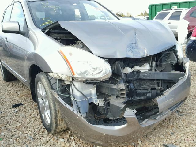 JN8AS5MT2BW163723 - 2011 NISSAN ROGUE S GRAY photo 9