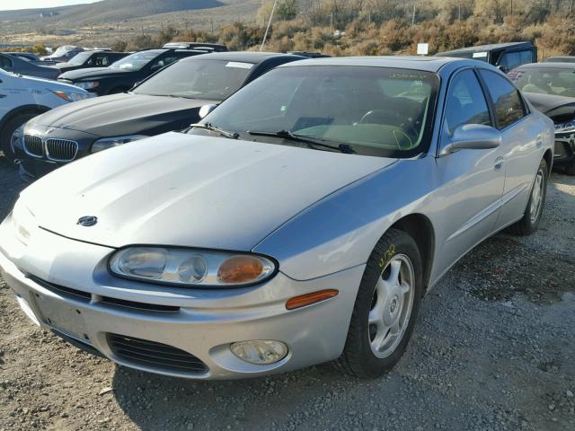 1G3GS64C134171773 - 2003 OLDSMOBILE AURORA 4.0 SILVER photo 2