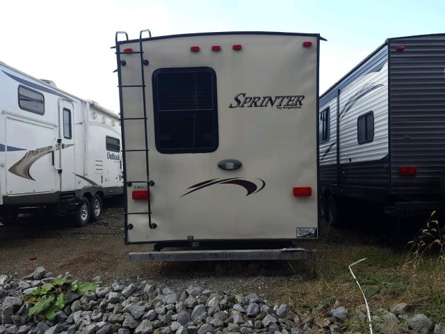 4YDF3242XE1531259 - 2014 KEYSTONE SPRINTER WHITE photo 8