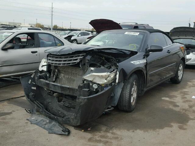 1C3LC55R48N135624 - 2008 CHRYSLER SEBRING TO BLACK photo 2