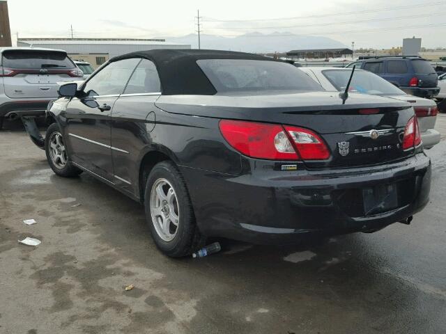 1C3LC55R48N135624 - 2008 CHRYSLER SEBRING TO BLACK photo 3