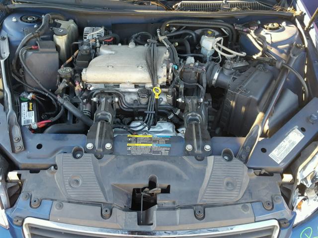 2G1WB58K169404875 - 2006 CHEVROLET IMPALA LS BLUE photo 7