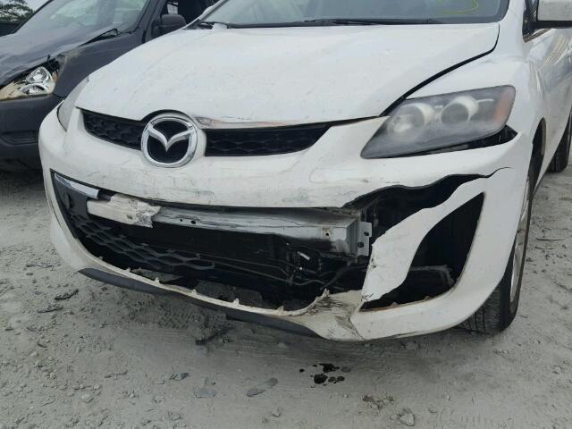 JM3ER2W52A0337479 - 2010 MAZDA CX-7 WHITE photo 9