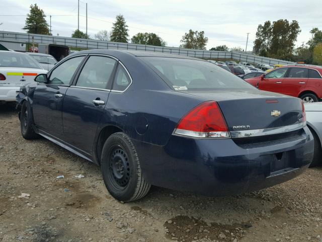 2G1WA5EK9A1165882 - 2010 CHEVROLET IMPALA LS BLUE photo 3