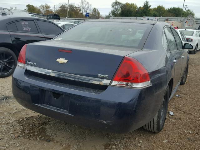 2G1WA5EK9A1165882 - 2010 CHEVROLET IMPALA LS BLUE photo 4