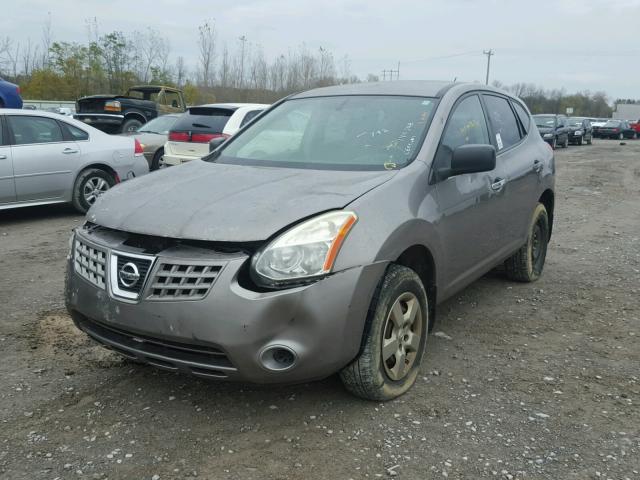 JN8AS58V09W443100 - 2009 NISSAN ROGUE SILVER photo 2