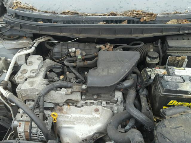 JN8AS58V09W443100 - 2009 NISSAN ROGUE SILVER photo 7