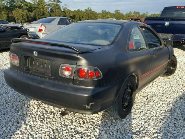 2HGEJ1122SH519527 - 1995 HONDA CIVIC EX BLACK photo 4