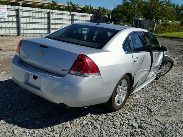 2G1WB5E33F1121874 - 2015 CHEVROLET IMPALA LIM SILVER photo 4