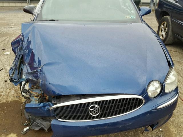 2G4WE567651222076 - 2005 BUICK LACROSSE C BLUE photo 7