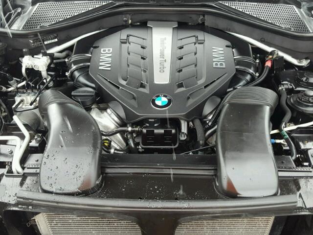 5UXFG8C5XDL591050 - 2013 BMW X6 XDRIVE5 BLACK photo 7