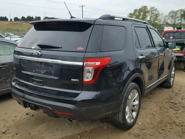 1FM5K8D82DGB82372 - 2013 FORD EXPLORER X BLACK photo 4