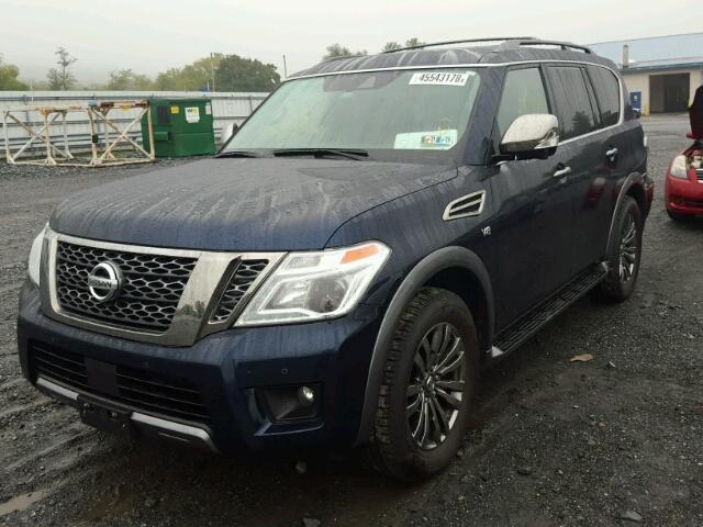 JN8AY2NE5J9733174 - 2018 NISSAN ARMADA PLA BLUE photo 2