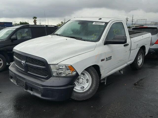 3C6JR6AT8HG587178 - 2017 RAM 1500 ST WHITE photo 2