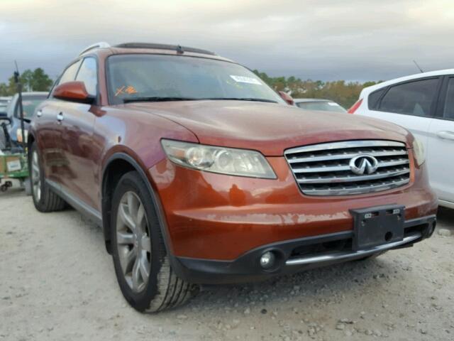 JNRAS08U86X103933 - 2006 INFINITI FX35 BROWN photo 1