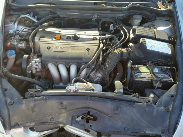 1HGCM72673A013260 - 2003 HONDA ACCORD GRAY photo 7