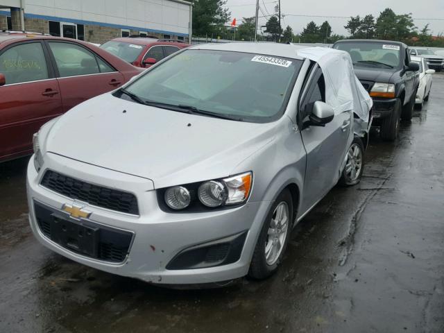 1G1JA5SH6C4160276 - 2012 CHEVROLET SONIC LS SILVER photo 2