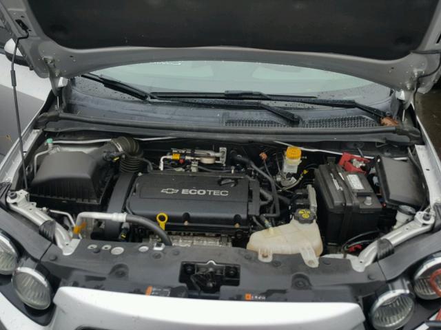 1G1JA5SH6C4160276 - 2012 CHEVROLET SONIC LS SILVER photo 7