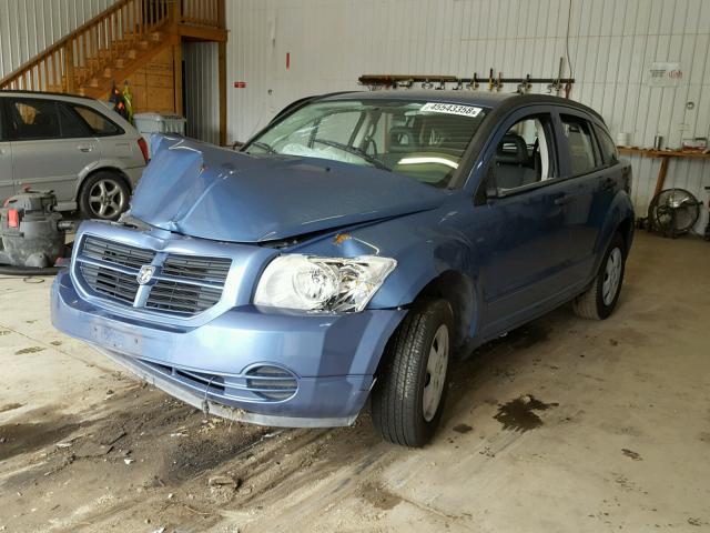 1B3HB28B77D261953 - 2007 DODGE CALIBER BLUE photo 2