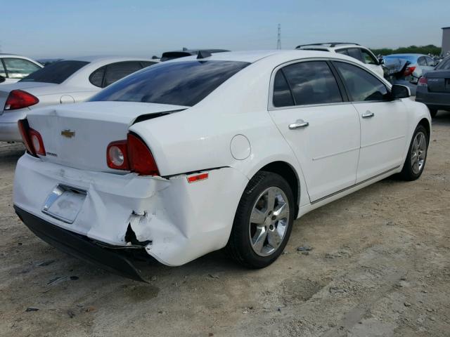 1G1ZD5EU2CF151517 - 2012 CHEVROLET MALIBU 2LT WHITE photo 4