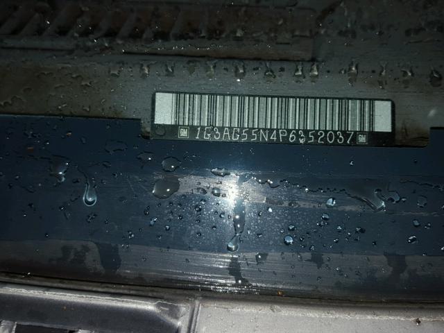 1G3AG55N4P6352037 - 1993 OLDSMOBILE CUTLASS CI GRAY photo 10