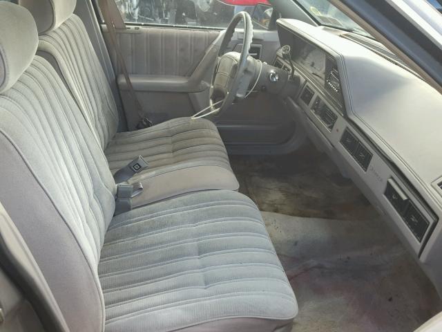 1G3AG55N4P6352037 - 1993 OLDSMOBILE CUTLASS CI GRAY photo 5