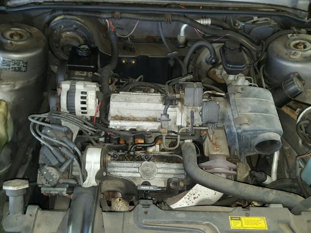 1G3AG55N4P6352037 - 1993 OLDSMOBILE CUTLASS CI GRAY photo 7