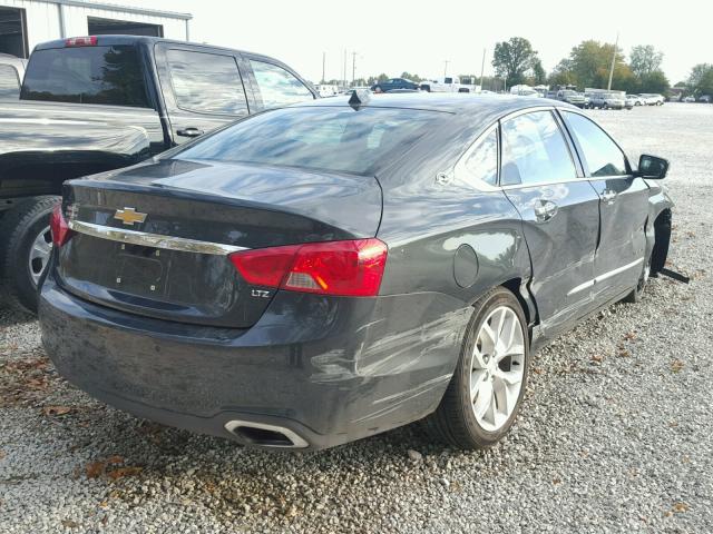 2G1155S37E9117431 - 2014 CHEVROLET IMPALA LTZ BLACK photo 4