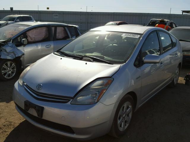 JTDKB20U883390373 - 2008 TOYOTA PRIUS SILVER photo 2