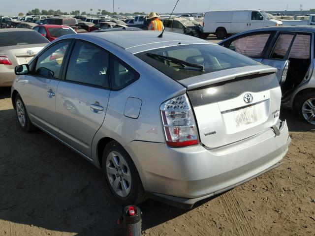 JTDKB20U883390373 - 2008 TOYOTA PRIUS SILVER photo 3