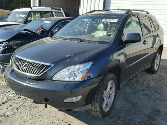 2T2GA31U25C038188 - 2005 LEXUS RX 330 GREEN photo 2