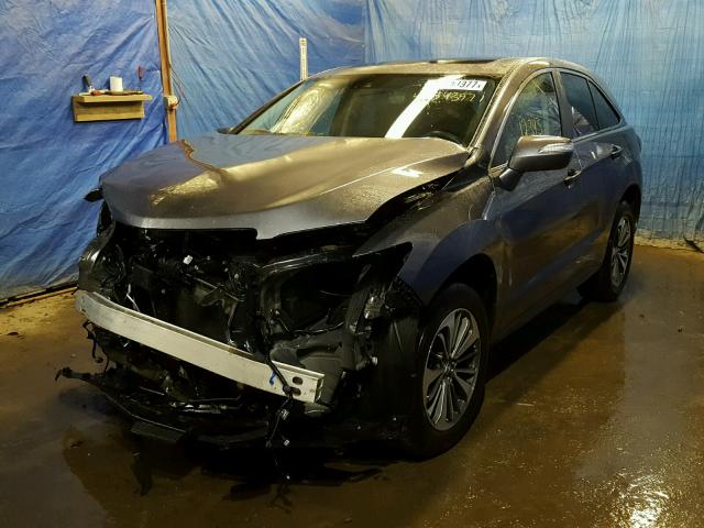 5J8TB4H71HL028580 - 2017 ACURA RDX ADVANC CHARCOAL photo 2