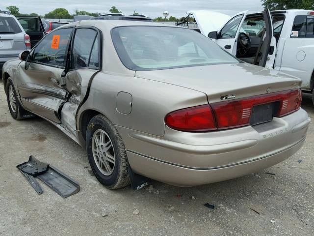 2G4WB55K411202708 - 2001 BUICK REGAL LS BEIGE photo 3