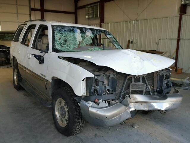 1GKEK13T7YJ128936 - 2000 GMC YUKON WHITE photo 1