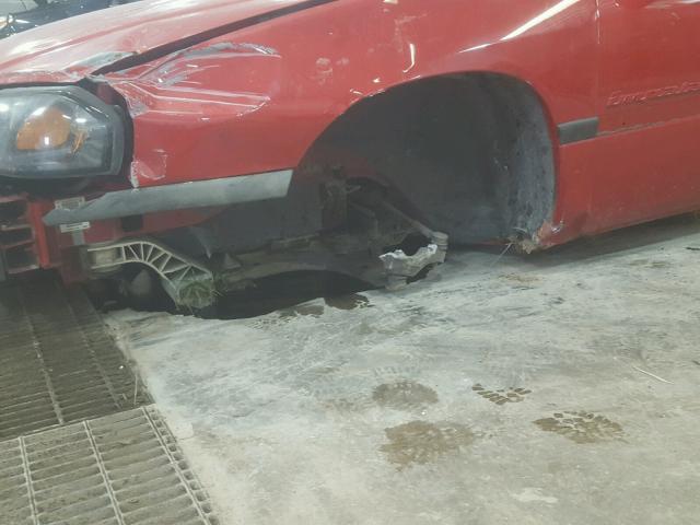 2G1WF52E249230433 - 2004 CHEVROLET IMPALA 红色 照片 9