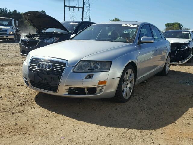 WAUDT74F55N049928 - 2005 AUDI A6 SILVER photo 2