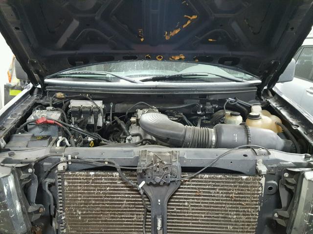 1FTRF12W64NC66032 - 2004 FORD F150 Bleu photo 7