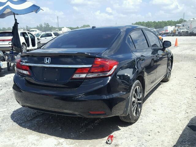 19XFB2F96DE046077 - 2013 HONDA CIVIC EXL BLACK photo 4
