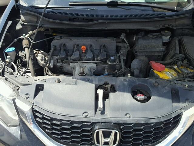 19XFB2F96DE046077 - 2013 HONDA CIVIC EXL BLACK photo 7