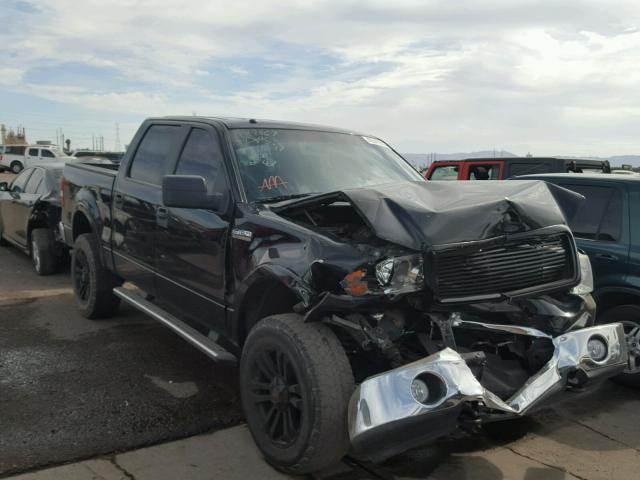 1FTPW14V58FB47254 - 2008 FORD F150 SUPER BLACK photo 1