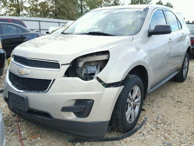 2GNALBEKXC6324724 - 2012 CHEVROLET EQUINOX LS BEIGE photo 2